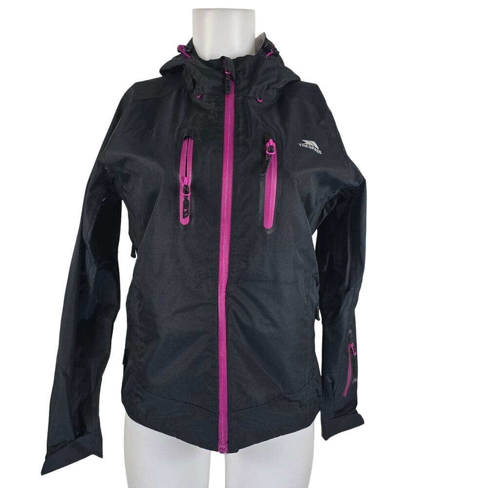 Trespass Technical Performance TP100 Hooded WaterProof Windproof Women Jacket XS